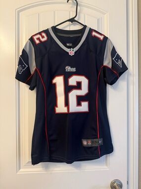 Nike- Women’s Brady Navy NFL On-Field Football Jersey